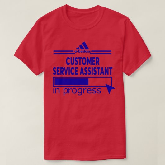 KLANTDIENSTVERLENING T-SHIRT (Design voorkant)