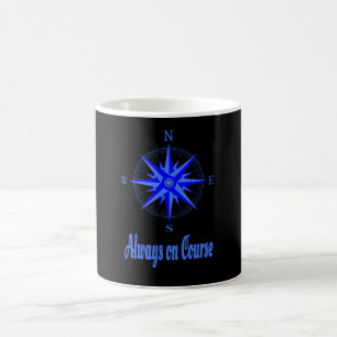 Klanten - altijd op koers, compass-Shirt Koffiemok