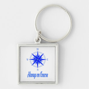 Klanten - altijd op koers, compass-Shirt Sleutelhanger