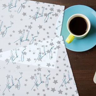 Klanten Bedankt Sterren Tissue Papier