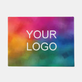 Klanten Business Logo Tekst Schattigee Sjabloon to Deurmat (Voorkant)