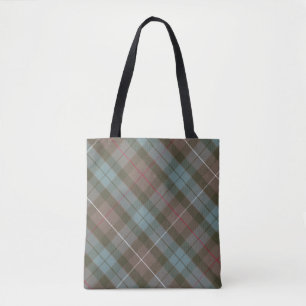 Klanten die op Tartan jeuken - geroteerd Tote Bag