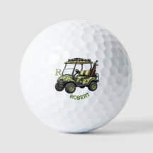 klanten golfkar clubs monogram naam personaliseren