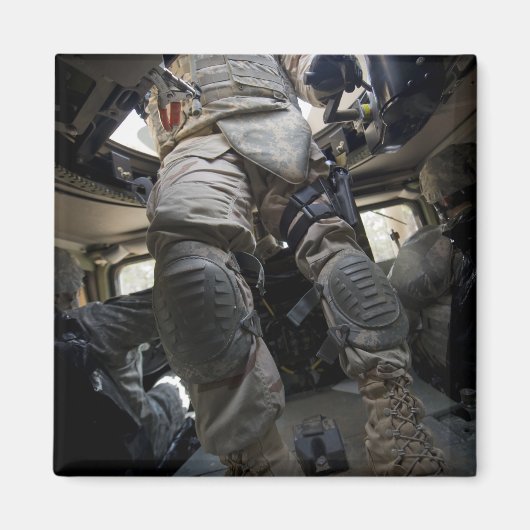 Klanten leren hun konvooprocedures magneet (Voorkant)