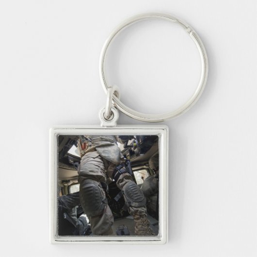 Klanten leren hun konvooprocedures sleutelhanger (Voorkant)