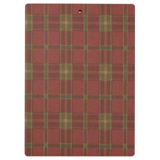 Klanten met rode plaat klembord (Achterkant)