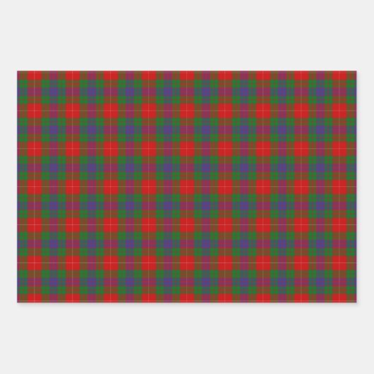 Klanten met traliespantserpapier inpakpapier vel (Voorkant)