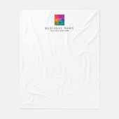 Klanten Uw Hotel Motel Hostel Logo hier Fleece Deken (Voorkant)