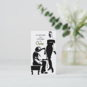 Klanten, vervormingen, trainen, zeemispelen, dagbo visitekaartje (Staand voorkant)