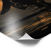 Klanten werken aan een E-2C Hawkeye vliegtuig Foto Afdruk (Hoek)