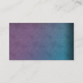 KLANTEN, Westerne stijl en persoonlijke kaarten Visitekaartje (Achterkant)