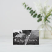 Klanten, wisselaars, Visitekaartje voor droge wasm (Staand voorkant)