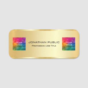 Klanten Zakelijke Logo Medewerker foto hier Naamplaatje