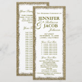 Klantenaanvraag Programmakaart (Voorkant / Achterkant)