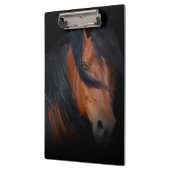 Klantenbord van prachtig paard klembord (Links)