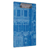 Klantenbord voor Antiek "Feeling Blue"-architectuu Klembord (Rechts)