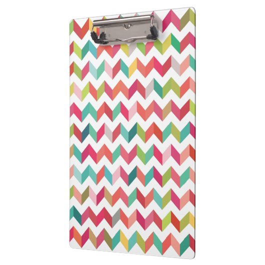 Klantenbord voor hedendaagse Chevron Pattern Klembord (Links)