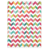 Klantenbord voor hedendaagse Chevron Pattern Klembord (Achterkant)