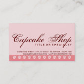 klantenkaart van CUPCAKES-script Klantenkaartje (Achterkant)