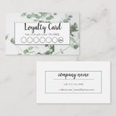 Klantenkaartje (Voorkant / Achterkant)