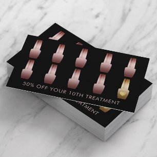 Klantenkaartje   Nail Salon Roos Gold Manicurist