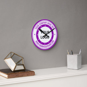 Klantenlogo Promotionele Klok Ontwerp Uw Eigen
