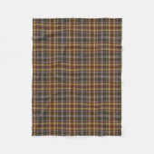 Klantenmakreel van Strathnaver Tartan Fleece Deken (Voorkant)