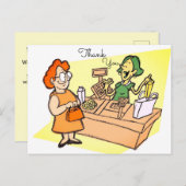 Klantenondersteuning Briefkaart (Voorkant / Achterkant)