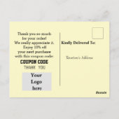 Klantenondersteuning Briefkaart (Achterkant)