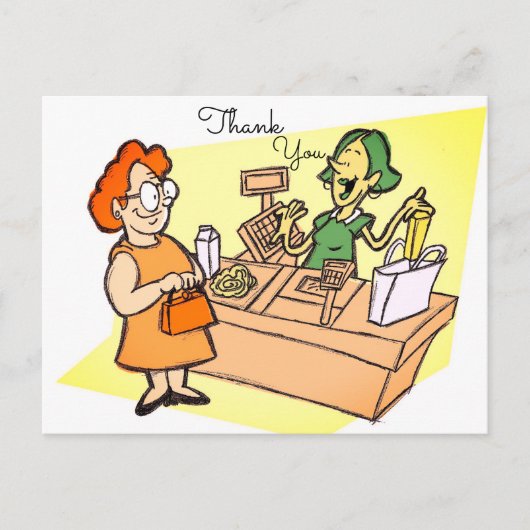 Klantenondersteuning Briefkaart (Voorkant)