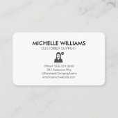 Klantenondersteuning Visitekaartje (Voorkant)