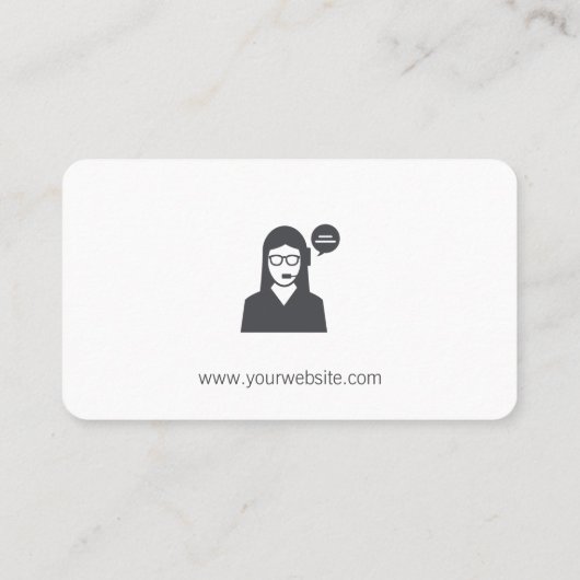 Klantenondersteuning Visitekaartje (Achterkant)