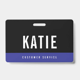 Klantenondersteuningsbedrijf ID-badge Badge