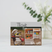 Klantenservice Briefkaart (Staand voorkant)