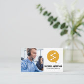 Klantenservice | Call Centre Visitekaartje (Staand voorkant)