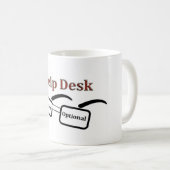 Klantenservice Computer koffiemok Cadeaun Kerstmis (Voorkant rechts)
