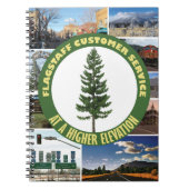 Klantenservice Flagstaff Notitieboek (Voorkant)