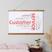 Klantenservice Hangend Wandkleed (Slaapkamer)