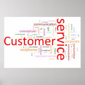 Klantenservice Poster (Voorkant)