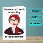 Klantenservice Rep Funny Birthday Kaart<br><div class="desc">Op zoek naar de perfecte kaart voor die slimme klantenservice vertegenwoordiger van je vriend, en wil je ze een goede lach geven? Je hoeft niet verder te kijken. Zowel buiten als binnen hebben we precies de juiste boodschap geschreven om tot het moment te spreken; maar alleen in hoesje heeft het...</div>