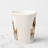 Klantenspecifieke fotobruiloft papieren bekers (Rechts)