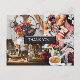 Klantenwaardering Foto's Catering Business Briefkaart