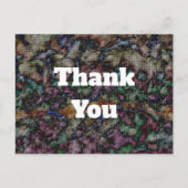 Klantenwaardering kleurrijke mozaïek Hartelijk dan Briefkaart (Voorkant)