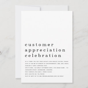 Klantenwaardering Logo zakelijke feestdag Kaart