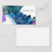 KLANTGALAXY-WATERKLEUR VISITEKAARTJE (Voorkant / Achterkant)