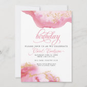 KLANTGEBOORTEDAG OKTOBER Toermalijn Waterverf Geod Kaart (Voorkant)