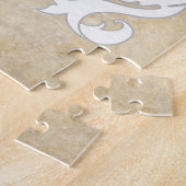 Klantgericht Heraldisch Schild Legpuzzel (Zijkant)