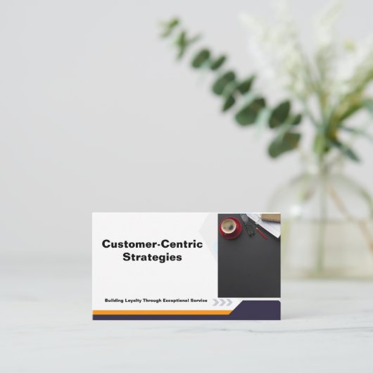 klantgerichte strategiepresentatie visitekaartje