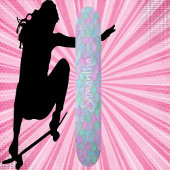 Klantglitter Girly zeemeermin chic Persoonlijk Skateboard