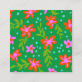 Klantloyaliteit Logo en doorverwijzing Contactkaartje (Achterkant)